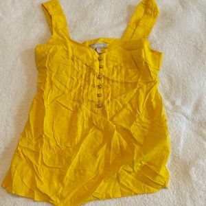 Banana Republic yellow tank top